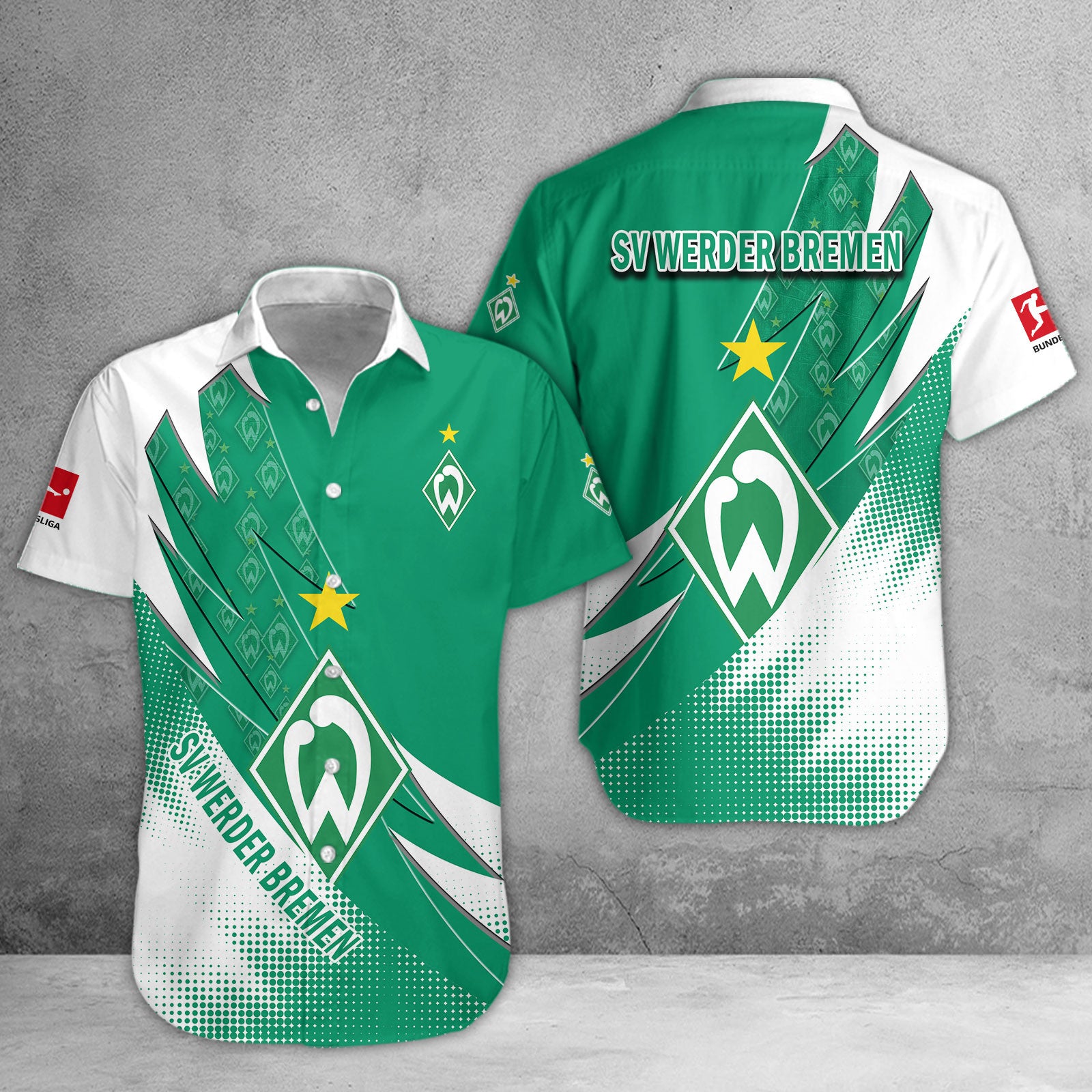 Werder Bremen Hawaii Shirt | SVW Hawaiihemd WINA23170