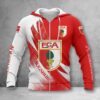 FC Augsburg Hoodie Zip Herren | FCA Kapuzenjacke mit Reißverschluss WINA23161