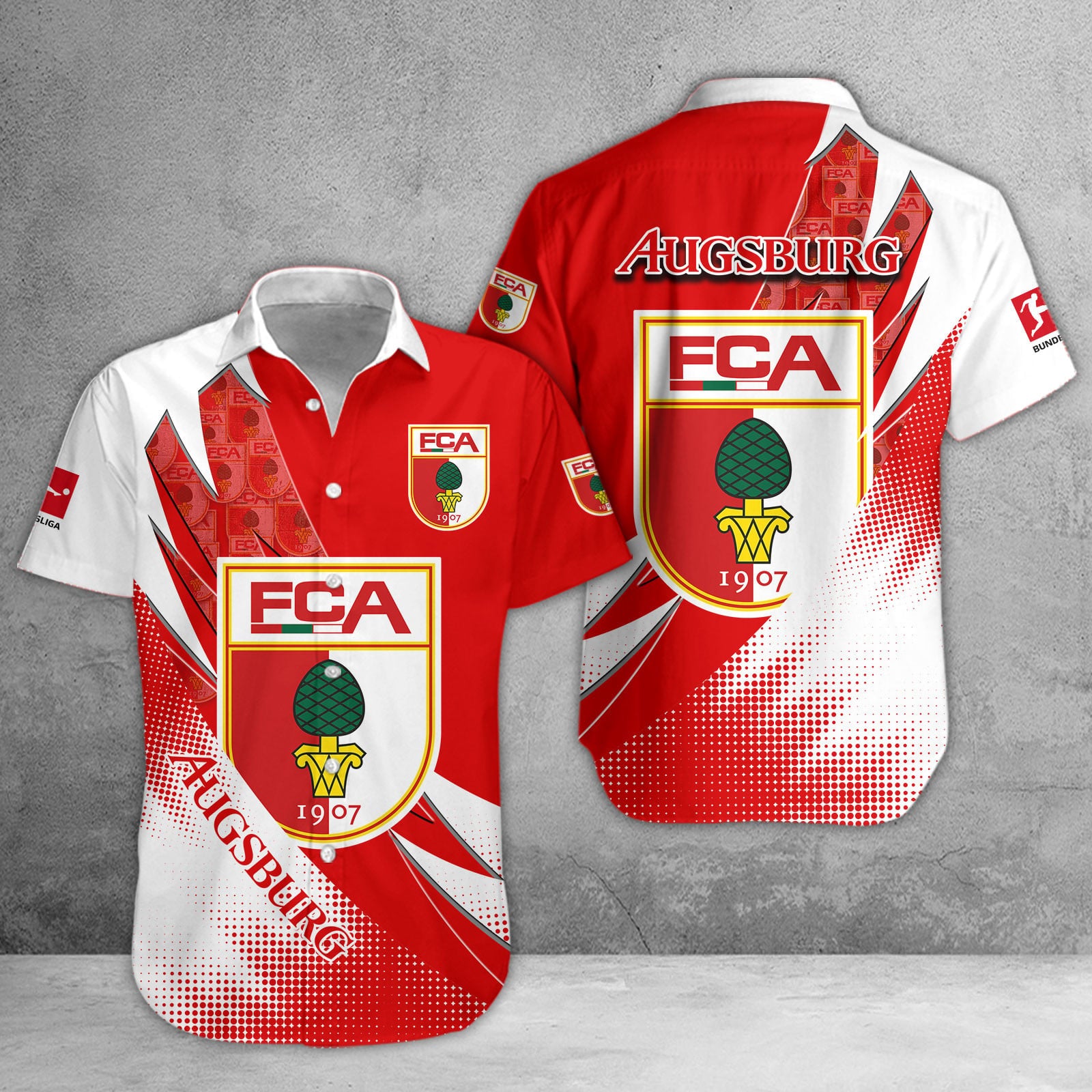 FC Augsburg Hawaii Shirt | FCA Hawaiihemd WINA23161