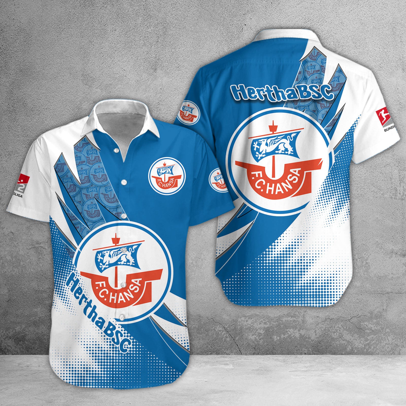 Hertha BSC Hawaii Shirt | Hertha Hawaiihemd WINA23183