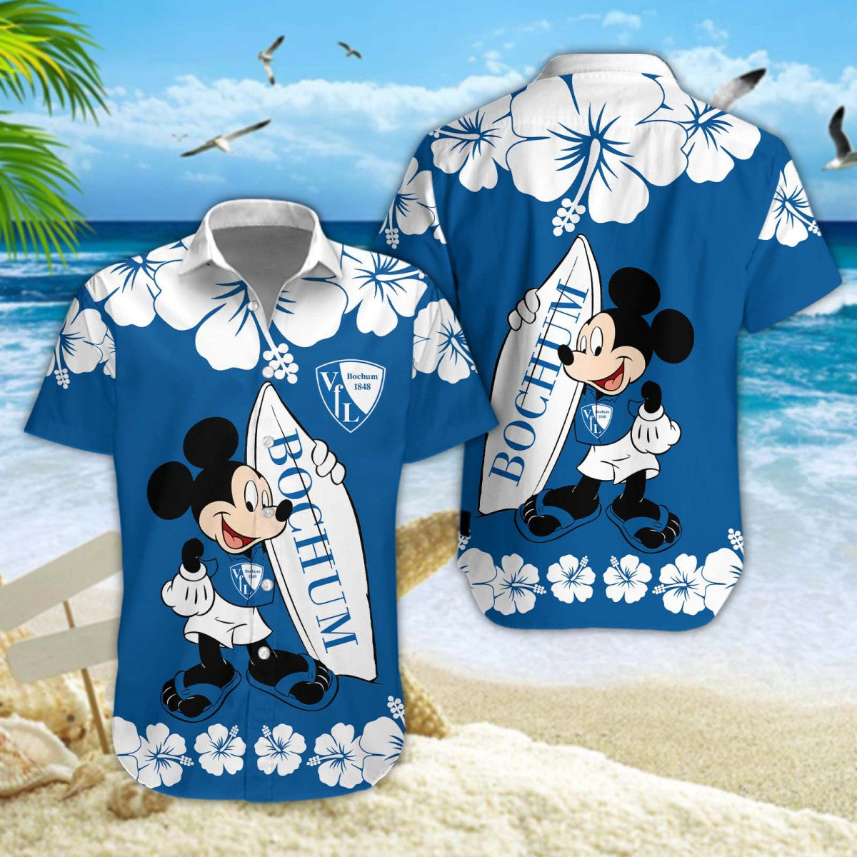 Hawaiihemd VfL Bochum – Herren Sommerhemd Edition A