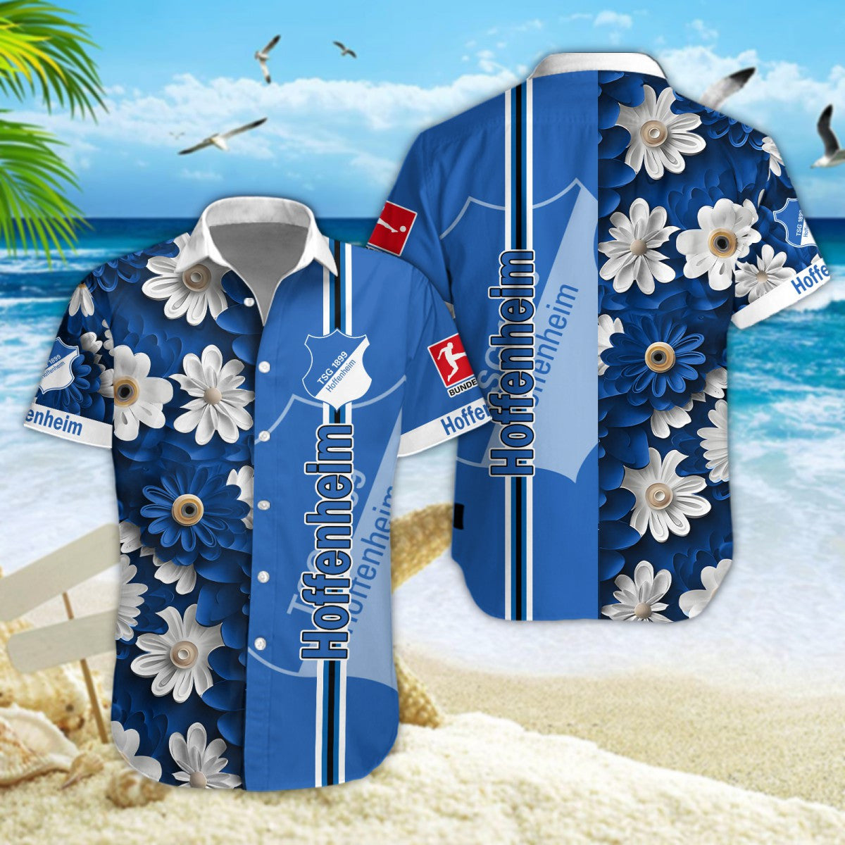 Hawaiihemd TSG Hoffenheim – Herren Sommerhemd Edition B