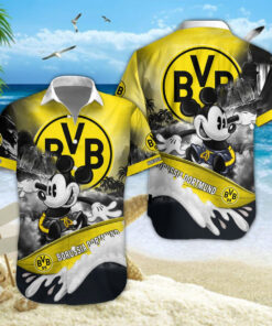 Hawaiihemd Borussia Dortmund II – Herren Sommerhemd Classic