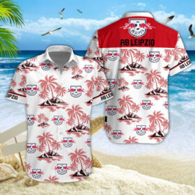 Hawaiihemd RB Leipzig – Herren Sommerhemd Special