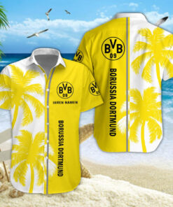 Hawaiihemd Borussia Dortmund II – Herren Sommerhemd Modern
