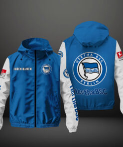 Hertha BSC Windbreaker | Hertha Windjacke mit Kapuze