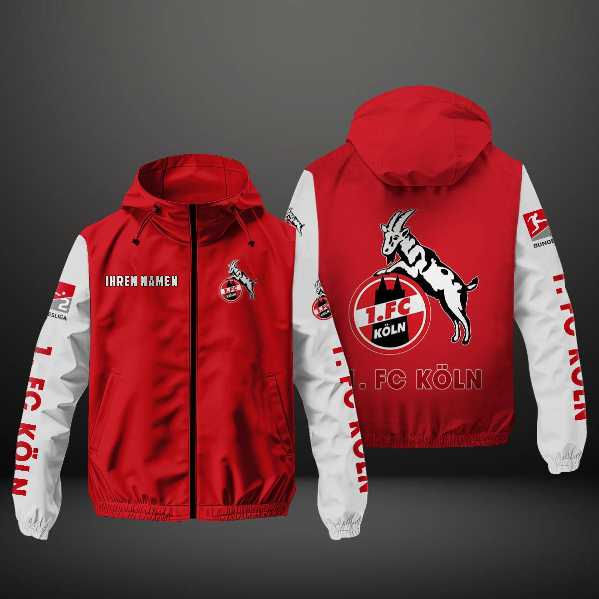 1. FC Köln Windbreaker | Effzeh Windjacke Geißbock
