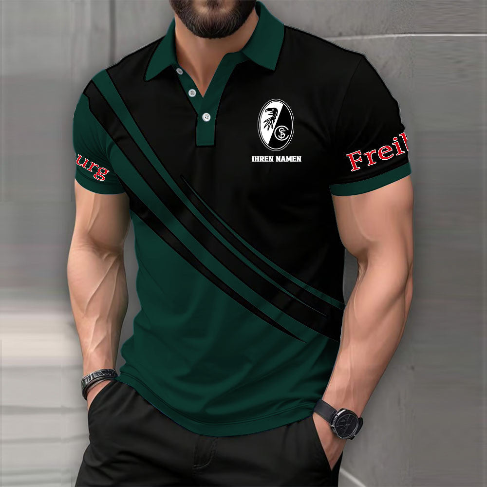 SC Freiburg Poloshirt | SCF Polohemd Edition B – Bild 3