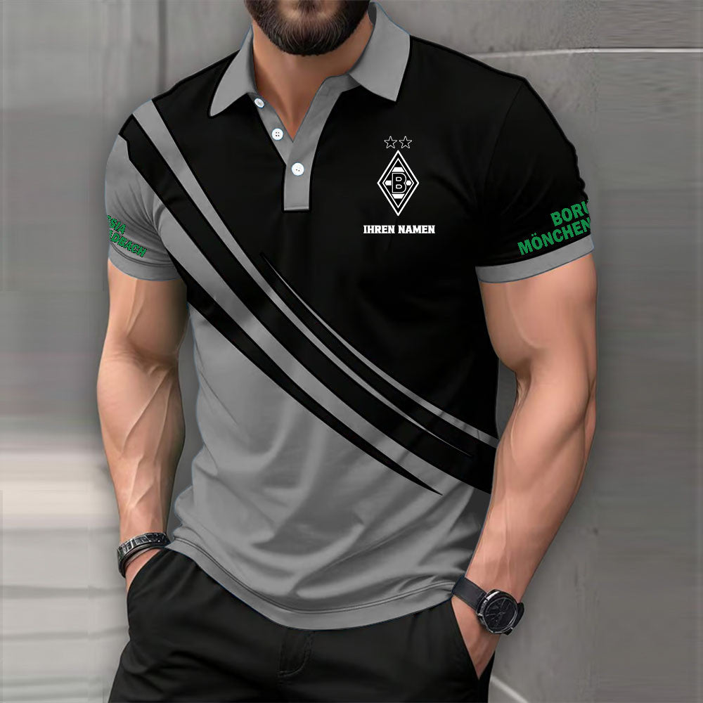 Borussia Mönchengladbach Poloshirt | BMG Polohemd Premium – Bild 4