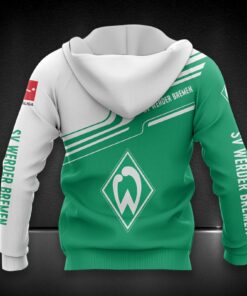 Alternative view of Werder Bremen Hoodie Herren | SVW Kapuzenpullover DDQQA80229