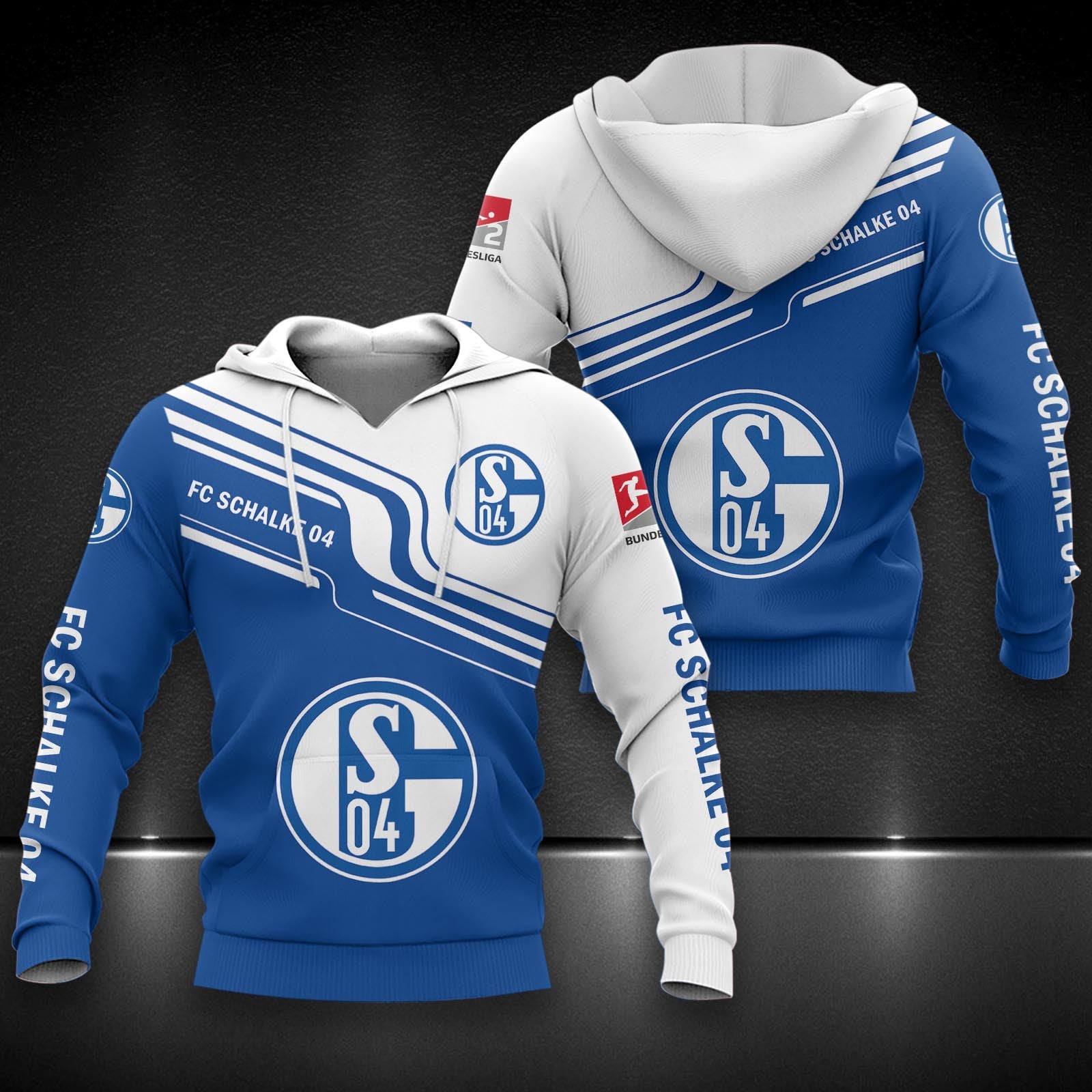 Schalke 04 Hoodie Herren | S04 Kapuzenpullover DDQQA80223