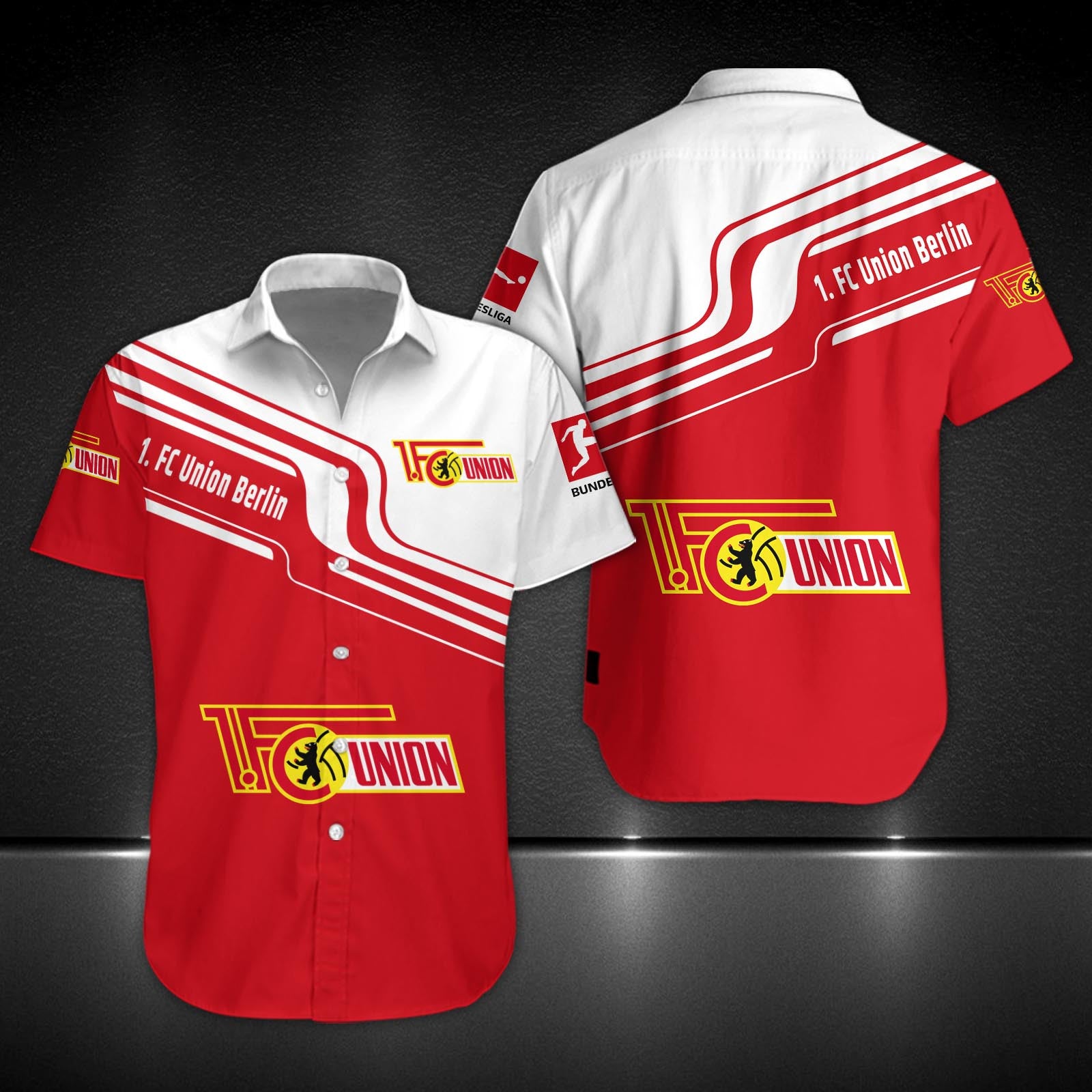 Union Berlin Hawaii Shirt | FCU Hawaiihemd DDQQA80225