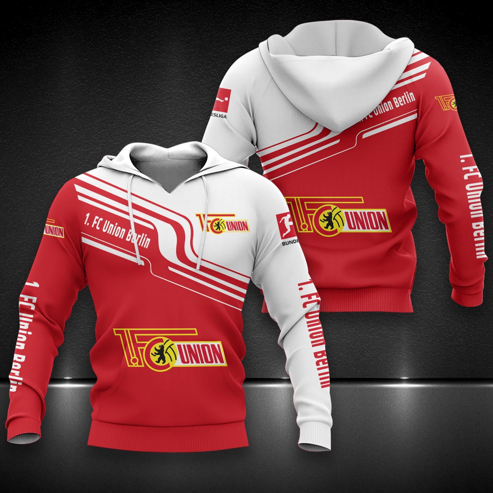 Union Berlin Hoodie Herren | FCU Kapuzenpullover DDQQA80225