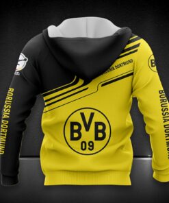 Alternative view of Borussia Dortmund II Hoodie Zip Herren | BVB II Kapuzenjacke mit Reißverschluss DDQQA80250