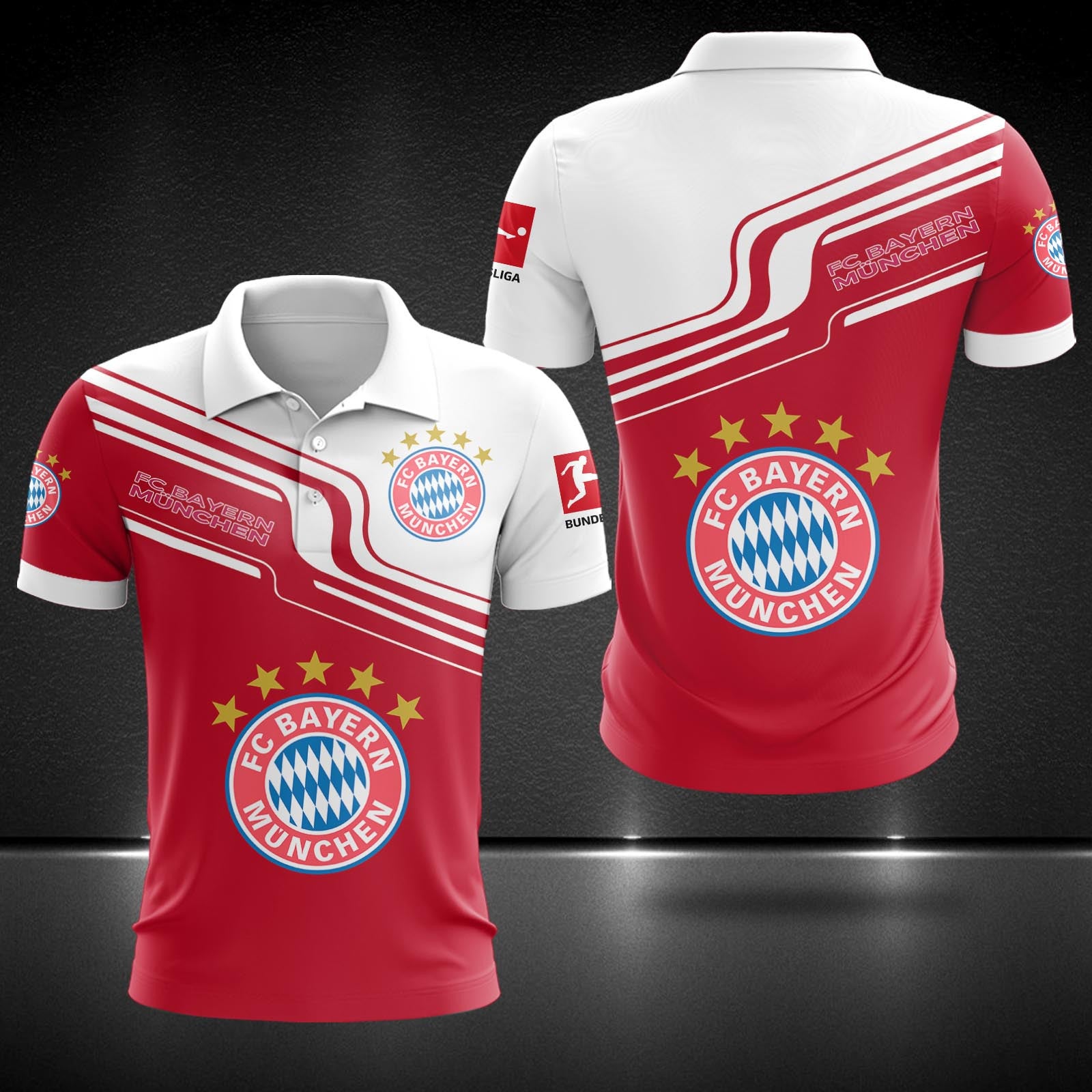 Bayern München Poloshirt | FCB Polohemd DDQQA80219
