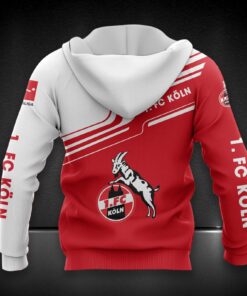 Alternative view of 1. FC Köln Hoodie Herren | Effzeh Kapuzenpullover DDQQA80212