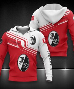 SC Freiburg Hoodie Herren | SCF Kapuzenpullover DDQQA80222
