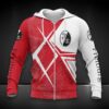 SC Freiburg Hoodie Zip Herren | SCF Kapuzenjacke mit Reißverschluss DDQQA90222