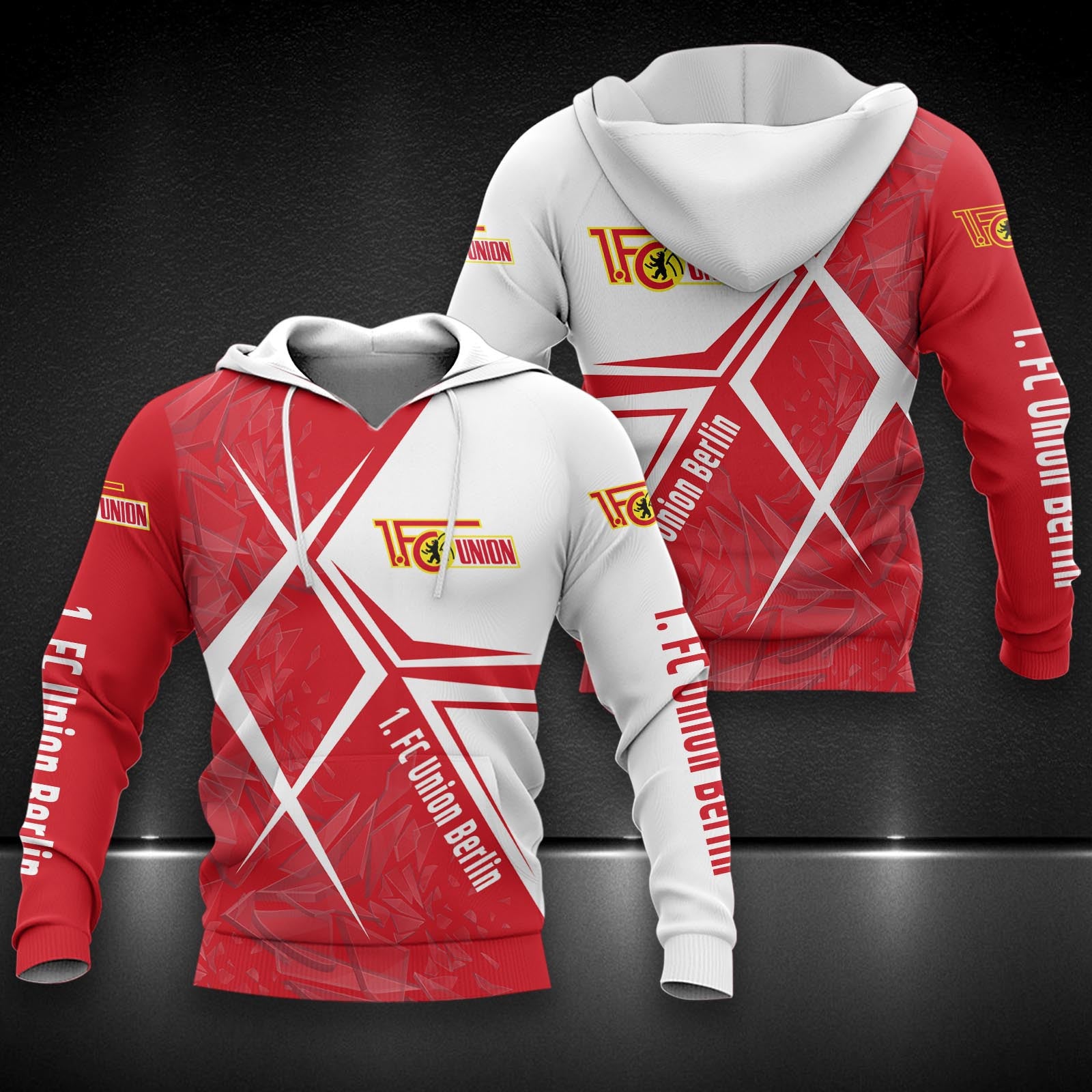 Union Berlin Hoodie Herren | FCU Kapuzenpullover DDQQA90225