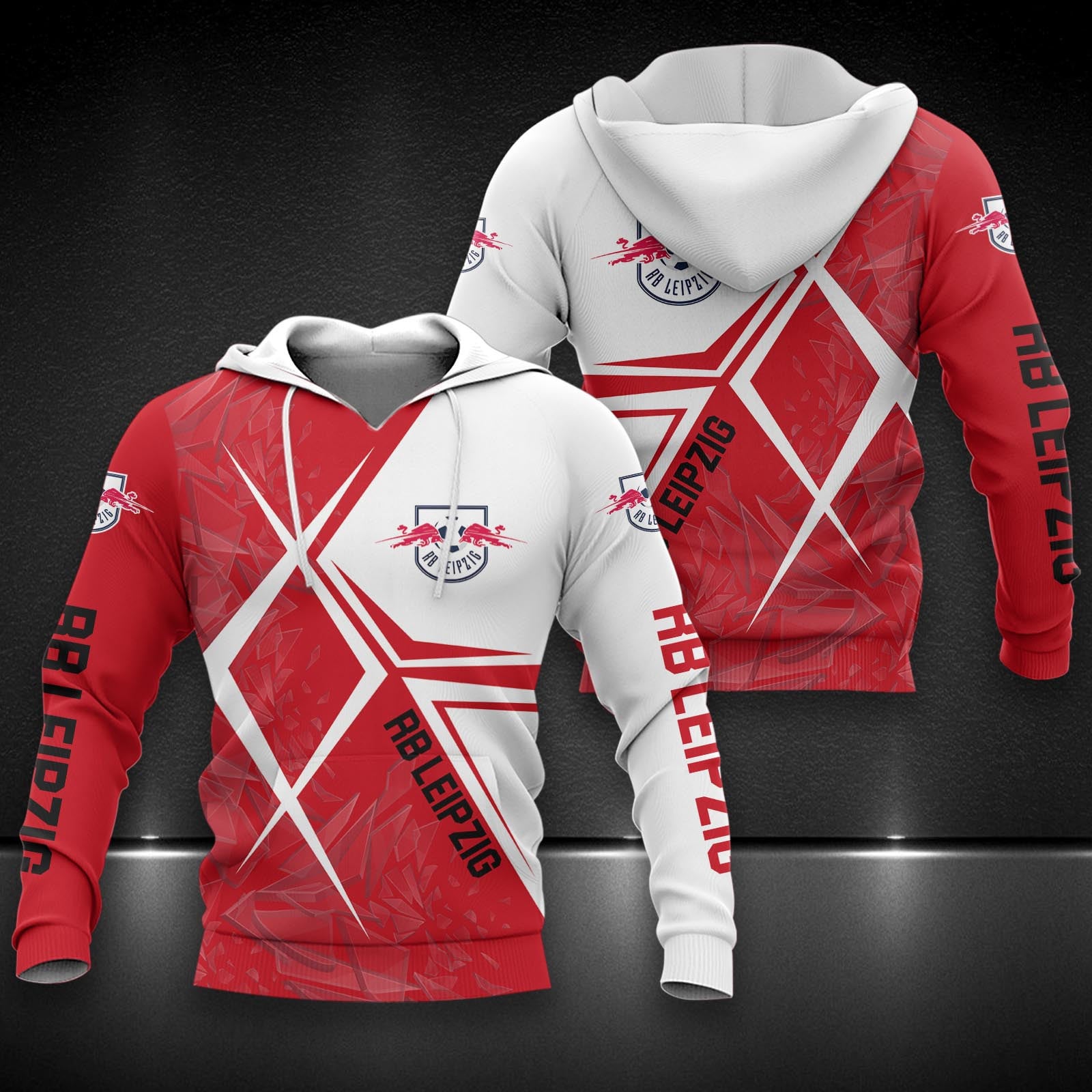 RB Leipzig Hoodie Herren | RBL Kapuzenpullover DDQQA90221