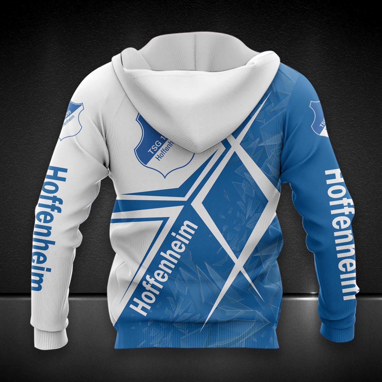 TSG Hoffenheim Hoodie Herren | TSG Kapuzenpullover DDQQA90224 – Bild 2
