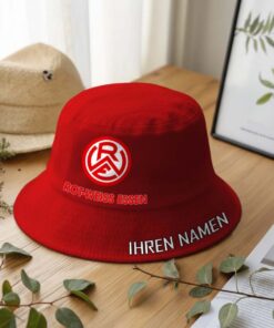 Alternative view of Rot-Weiss Essen e.V Bucket Hat | Fischerhut