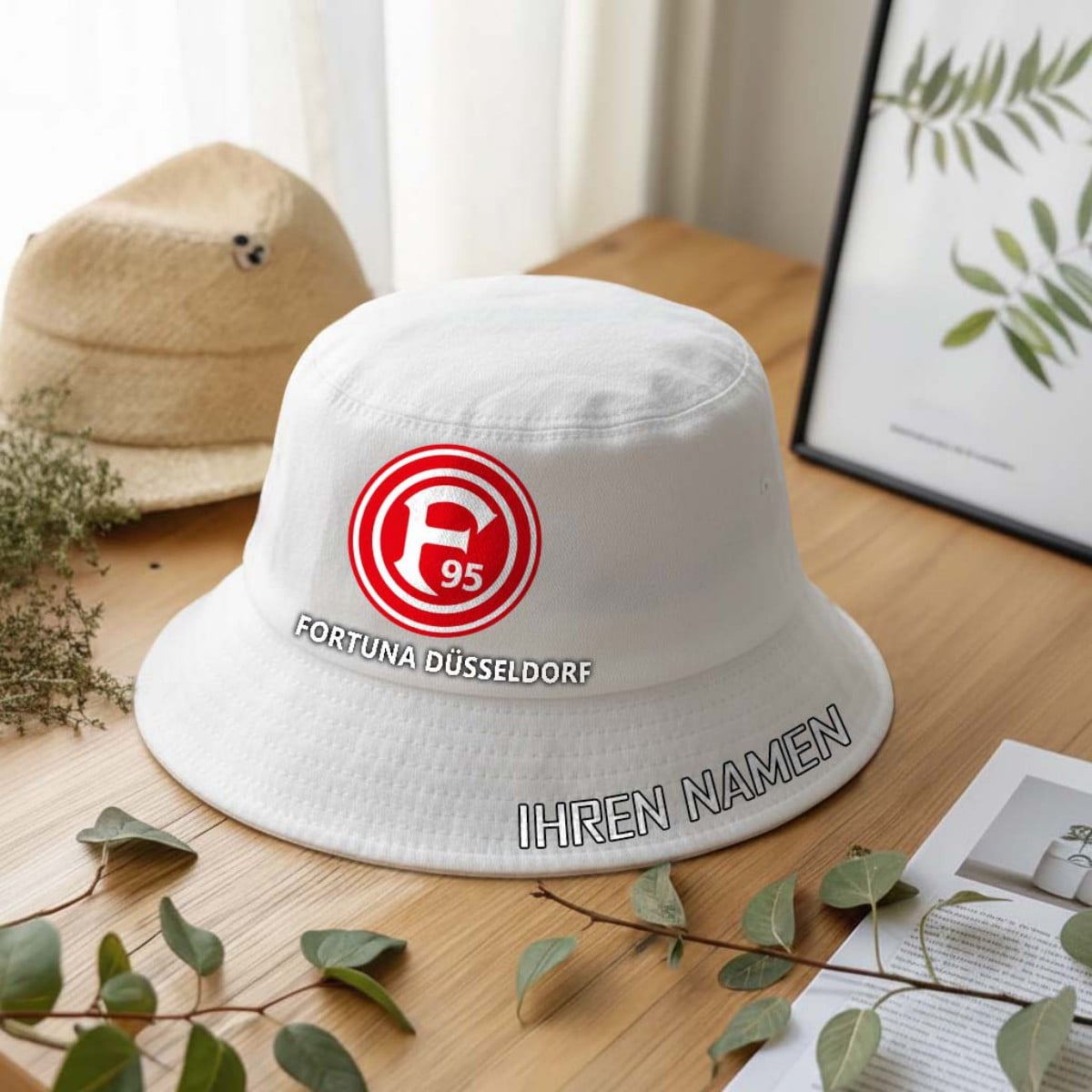 Fortuna Dusseldorf Bucket Hat | Fischerhut – Bild 3