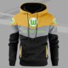 VfL Wolfsburg Hoodie Herren | Kapuzenpullover - 03