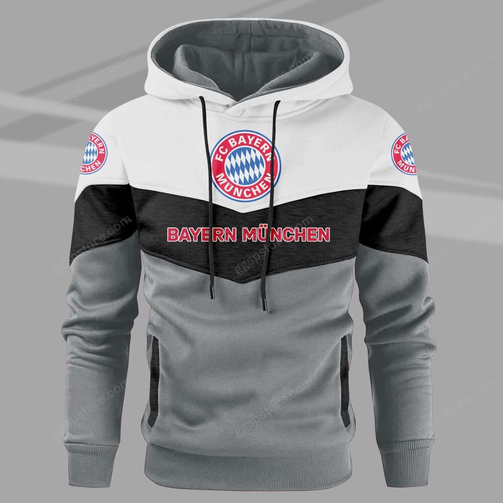 FC Bayern Munchen Hoodie Herren | Kapuzenpullover - 06