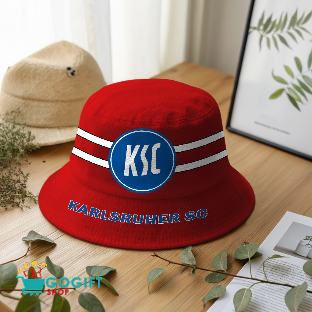 Karlsruher SC Bucket Hat | Fischerhut – Bild 4
