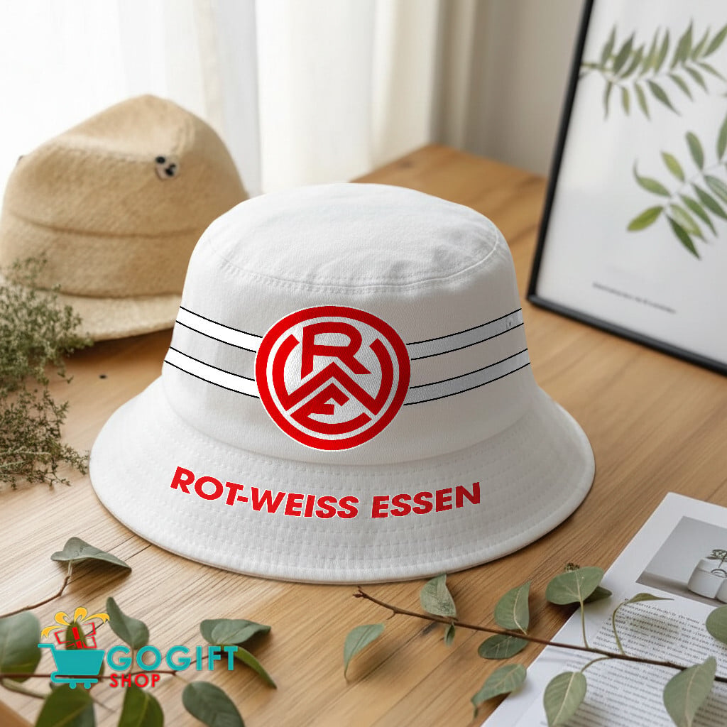 Rot-Weiss Essen Bucket Hat | Fischerhut – Bild 3