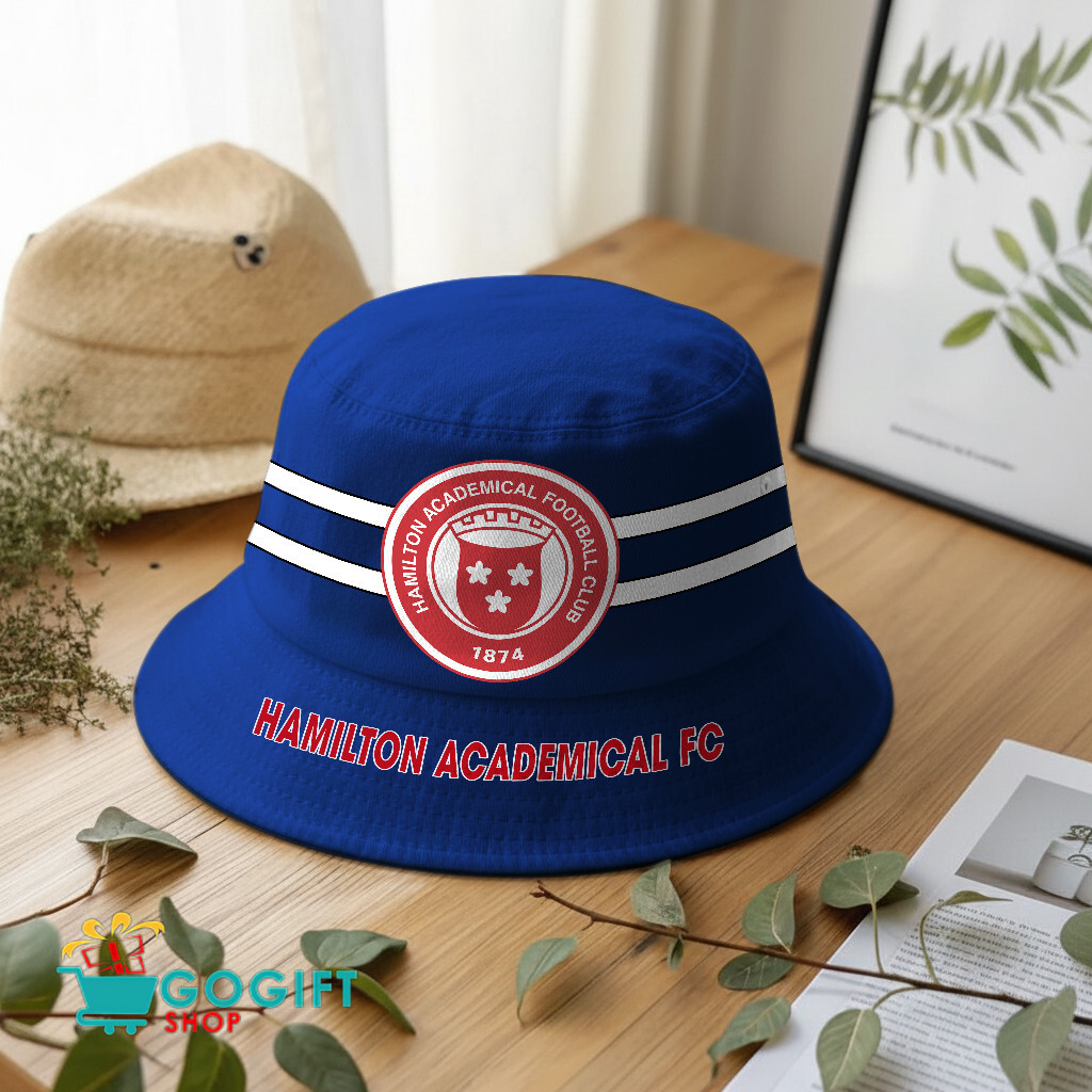 Hamilton Academical F.C. Bucket Hat | Fischerhut – Bild 4