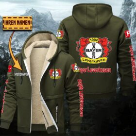 Bayer 04 Leverkusen Gefütterte Kapuzenjacke