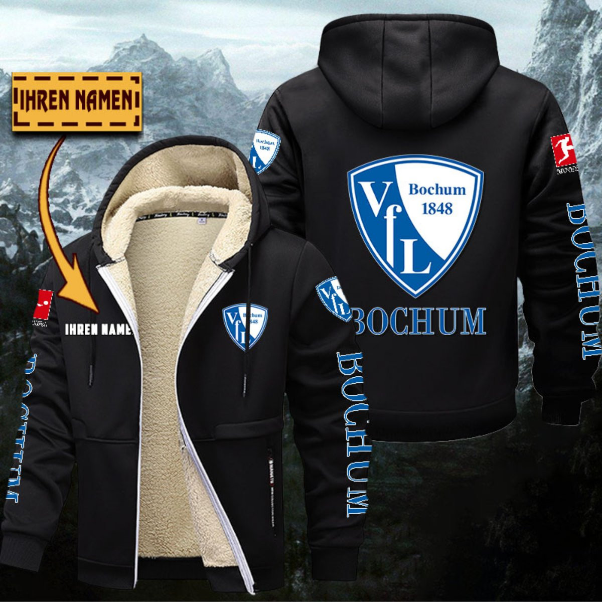 VfL Bochum Gefütterte Kapuzenjacke – Bild 3