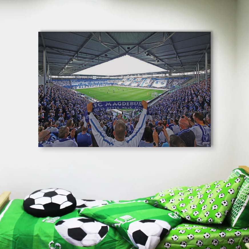1. FC Magdeburg Sport 06 FCM Leinwandbilder – Bild 4