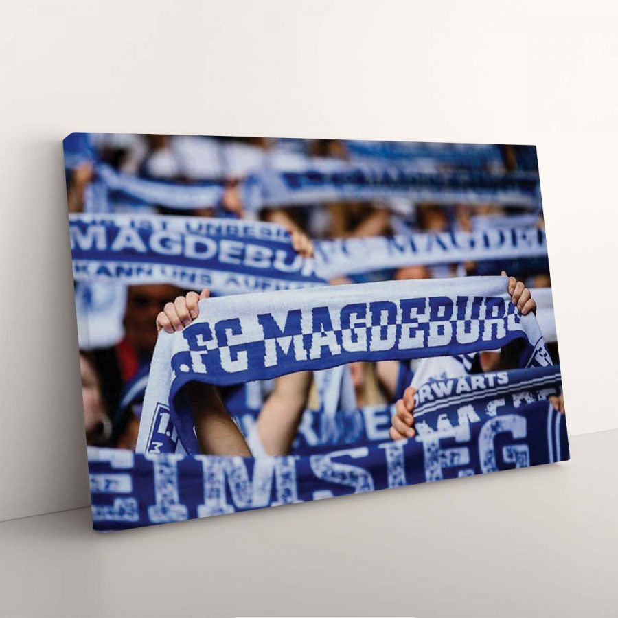 1. FC Magdeburg Sport 09 FCM Leinwandbilder – Bild 7