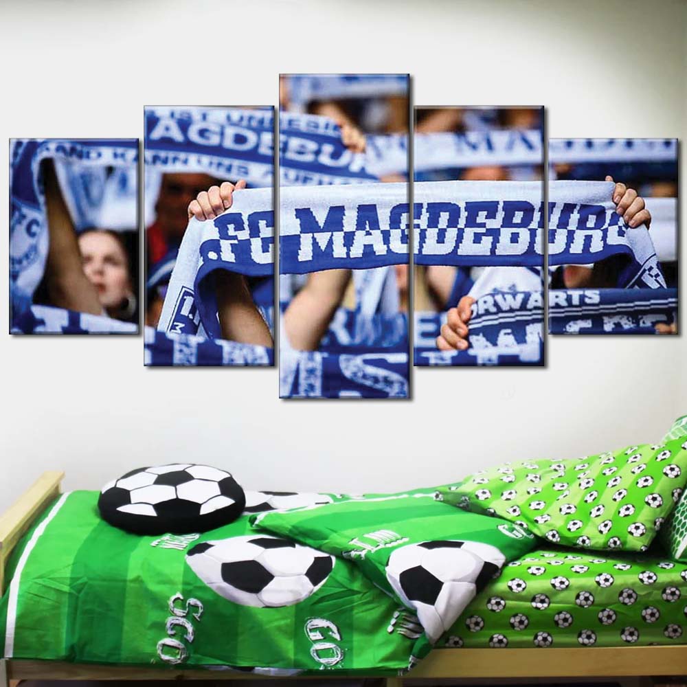 1. FC Magdeburg Sport 09 FCM Leinwandbilder – Bild 2
