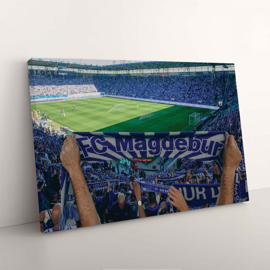 1. FC Magdeburg Sportplatz FCM Leinwandbilder – Bild 7