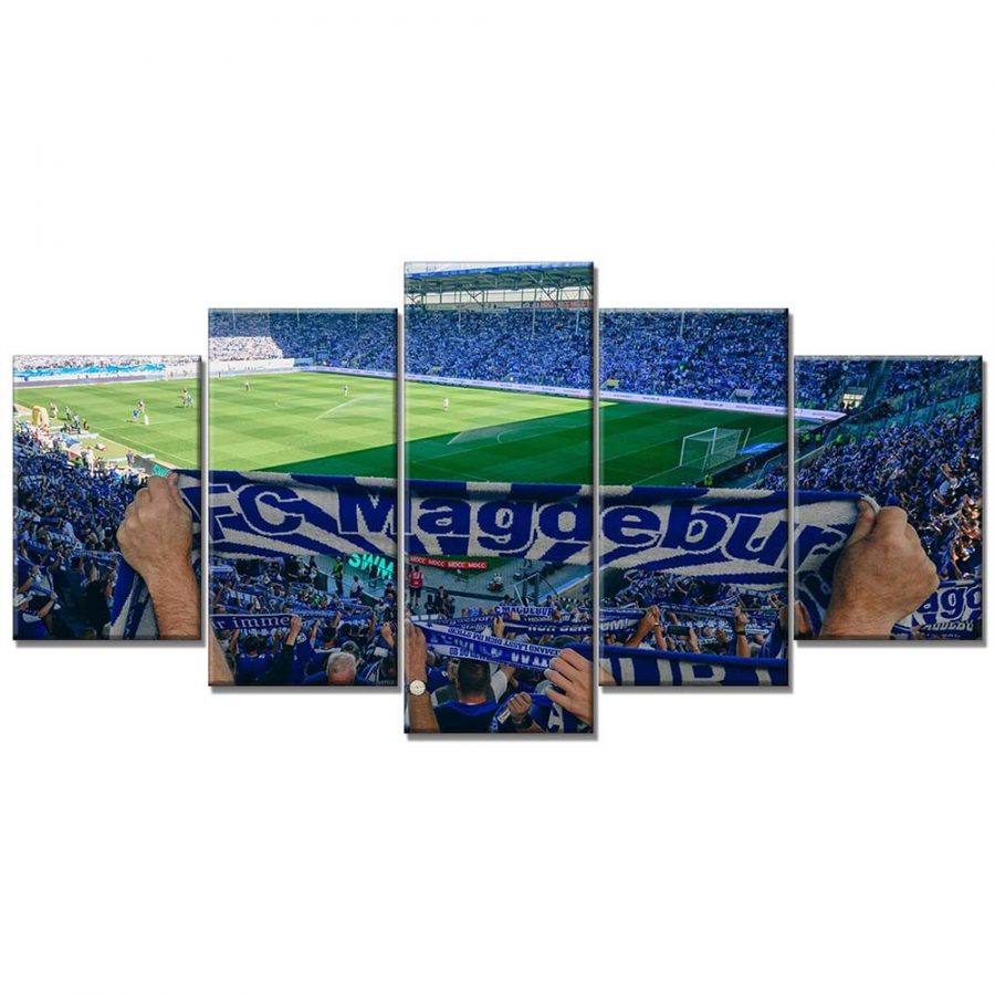 1. FC Magdeburg Sportplatz FCM Leinwandbilder – Bild 6