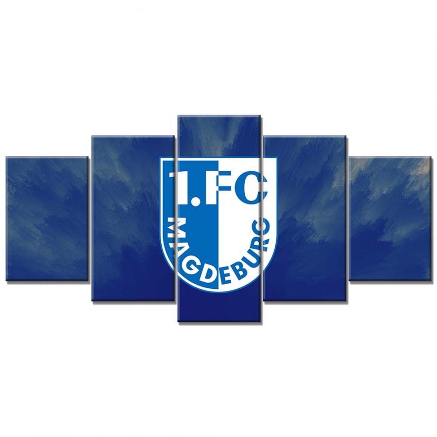 1. FC Magdeburg Blau FCM Leinwandbilder – Bild 6