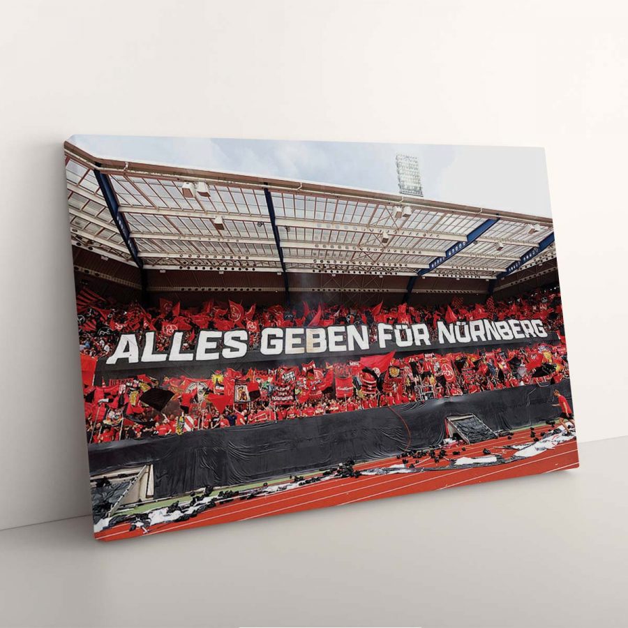 1. FC Nürnberg Sportplatz 05 FCN Leinwandbilder – Bild 7