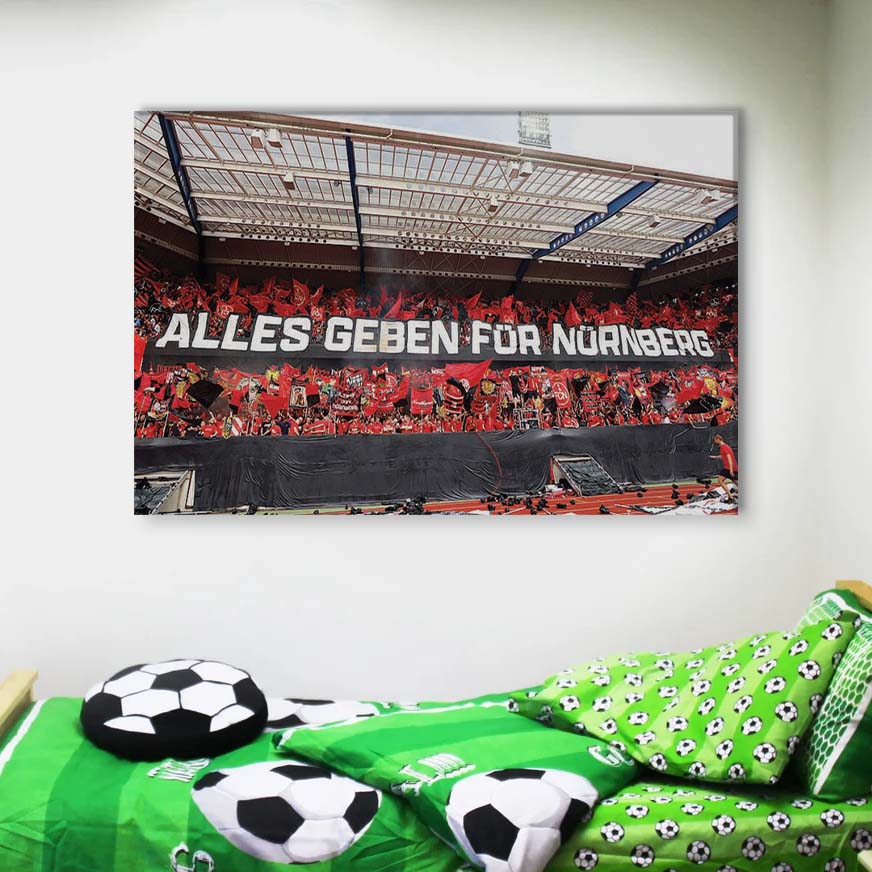 1. FC Nürnberg Sportplatz 05 FCN Leinwandbilder – Bild 4