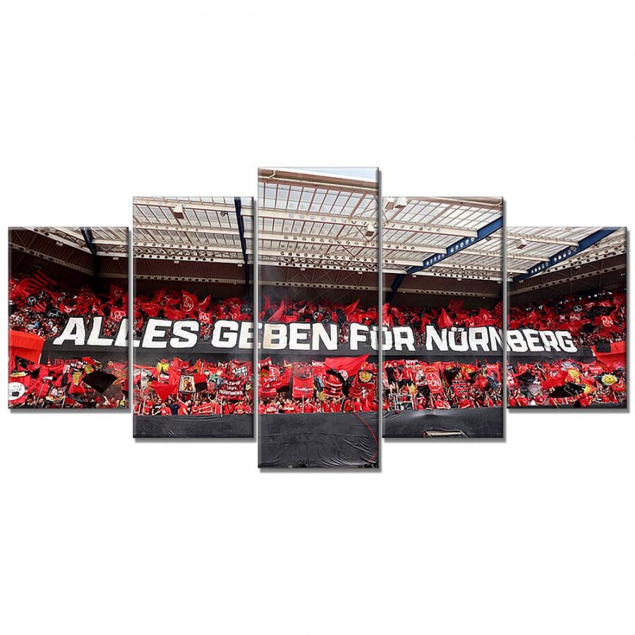 1. FC Nürnberg Sportplatz 05 FCN Leinwandbilder – Bild 6