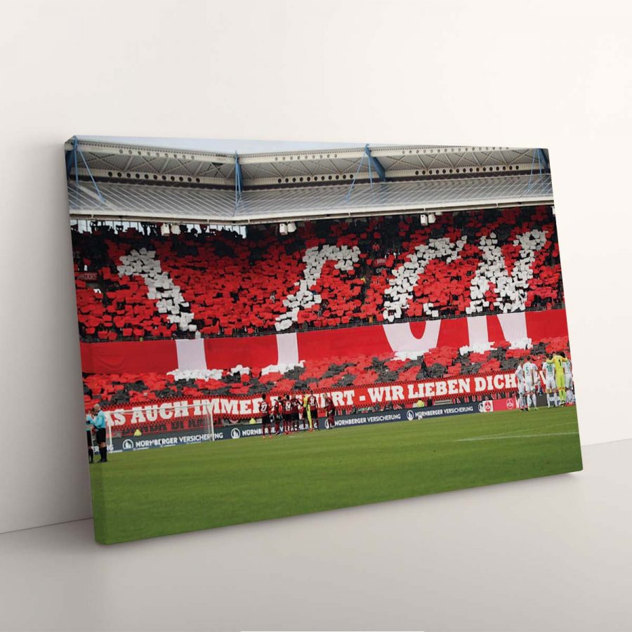 1. FC Nürnberg Sportplatz 06 FCN Leinwandbilder – Bild 7