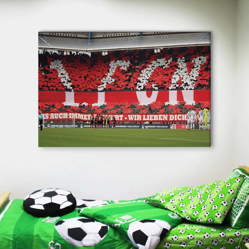 1. FC Nürnberg Sportplatz 06 FCN Leinwandbilder – Bild 4