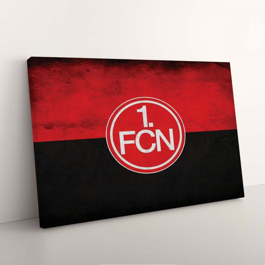 1. FC Nürnberg Schwarz-Rot FCN Leinwandbilder – Bild 7