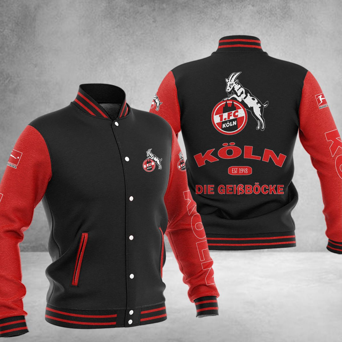 1. FC Köln College Jacke 01 – Bild 3