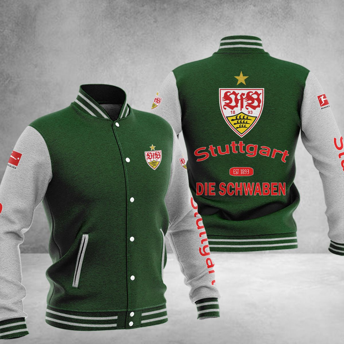 VfB Stuttgart College Jacke 02 – Bild 7