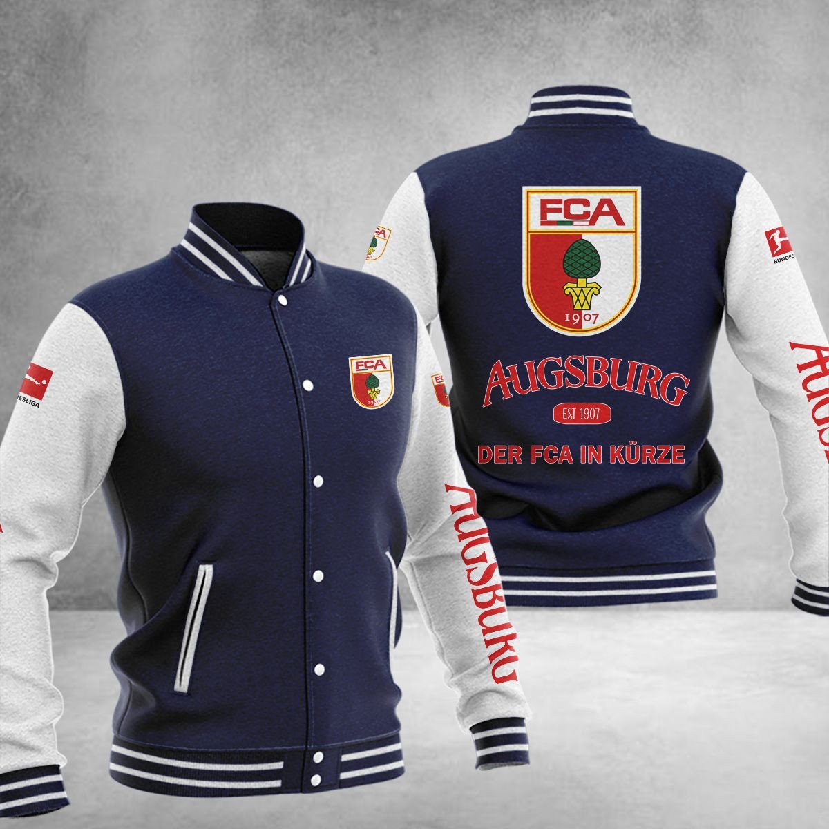 FC Augsburg College Jacke 01 – Bild 2