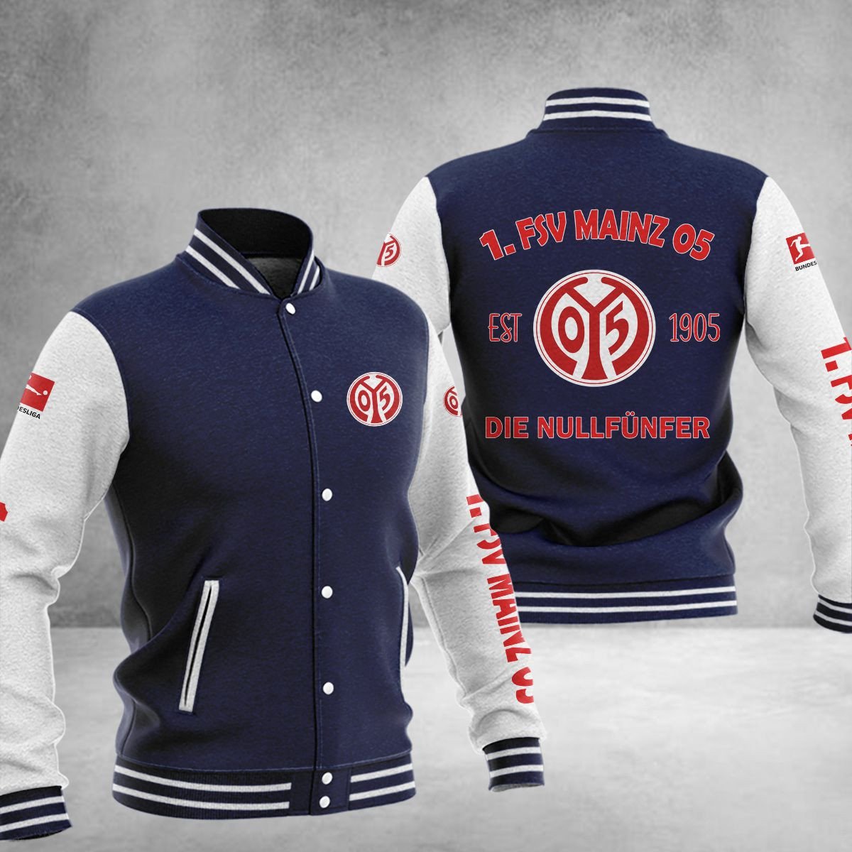 1. FSV Mainz 05 College Jacke 01 – Bild 2